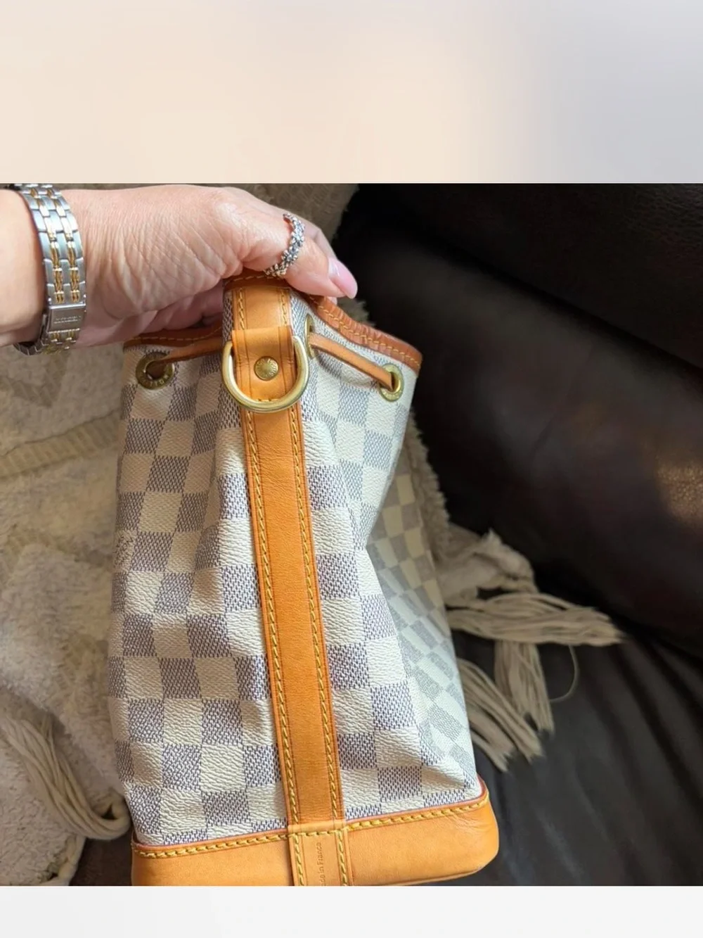Louis Vuitton Noe BB in Damier Azur